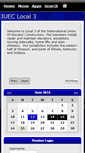 Mobile Screenshot of iueclocal3.org